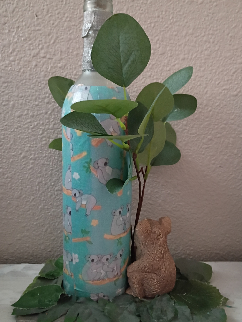Blue Koala Decor Bottle Light - Outback Oasis